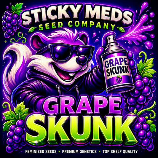 Grape Skunk Cannabis Seeds | Sticky Meds